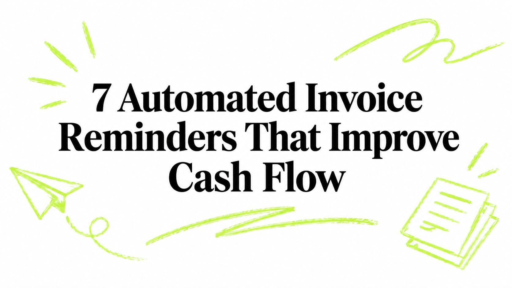 7 Automated Invoice Reminders That Improve Cash Flow
